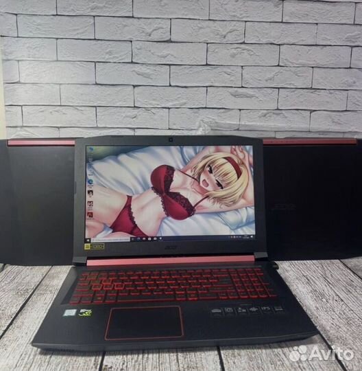 Топовый ноутбук Acer nitro i5 + GTX 1050TI