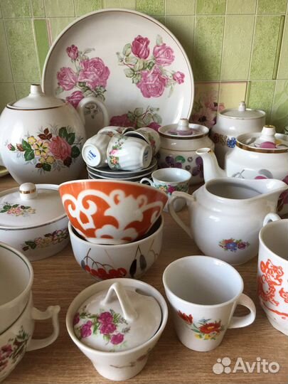 Посуда СССР фарфор