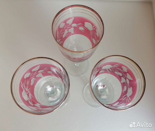 Коллекционные хрустальные фужеры