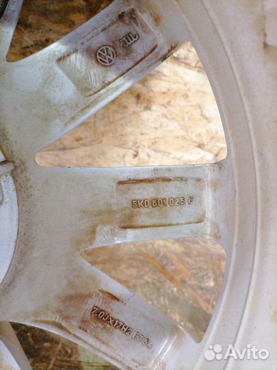 Колесо запасное R17 Volkswagen Passat B6