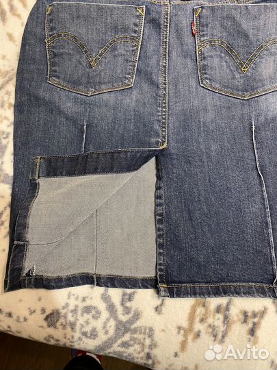 Джинсовая юбка