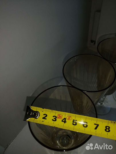 Фужеры хрустальные СССР