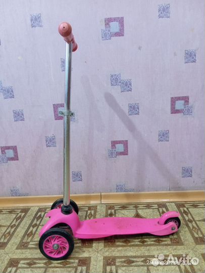 Самокат детский трехколесный