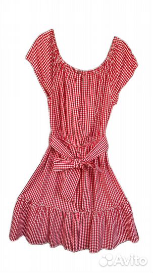 Платье клетчатое