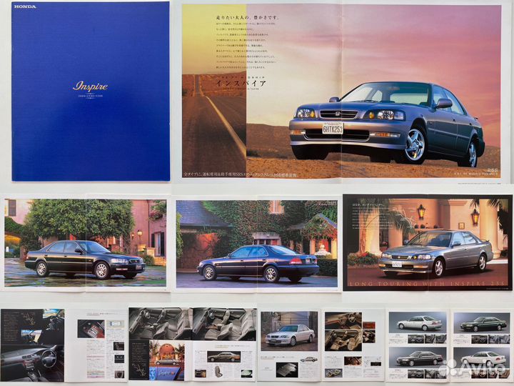 Дилерские каталоги Honda Inspire 1995-2010 Япония