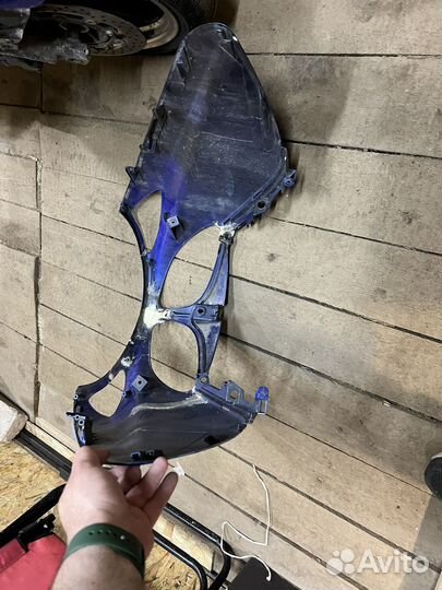 Пластик морда Yamaha T-max XP500 Ямаха Т-макс 1-2