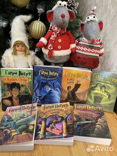 Гарри поттер росмэн 7 книг новые
