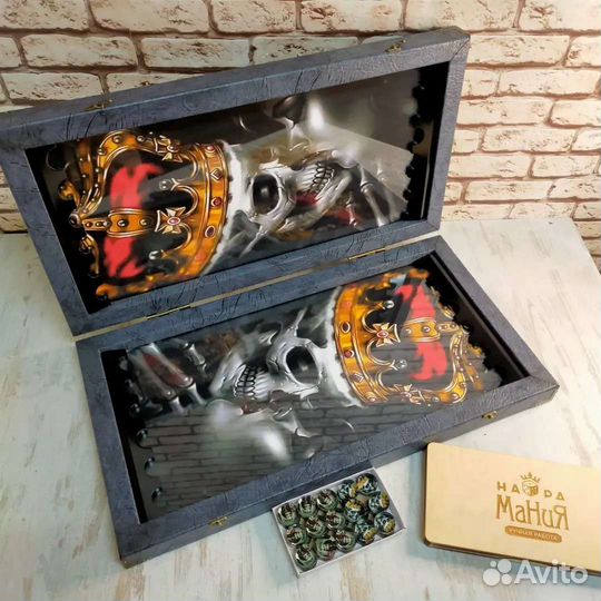 Нарды стеклянные