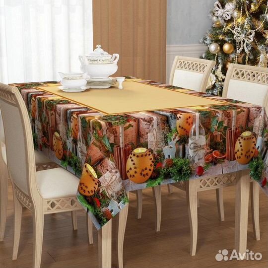 Новые фотоскатерти 3 д Принт Пасха, Новый год