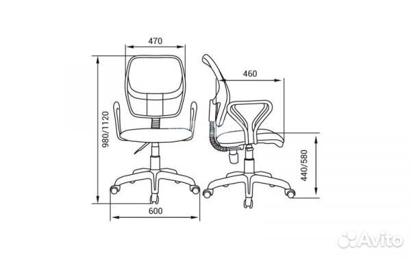 Кресло для сотрудника 