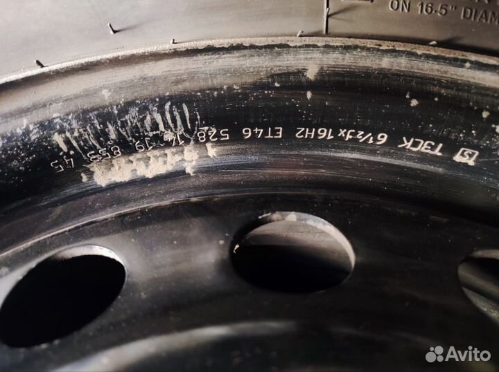Зимняя резина на дисках R 16