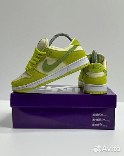 Кроссовки Nike Dunk Low Fruity Pack Green Apple