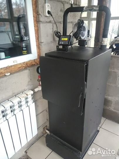 Котёл полуавтоматический Burima Carbon 38