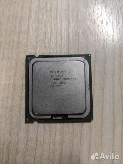 Процессор intel 04 pentium 4 3.00 ghz 1m 800 04a