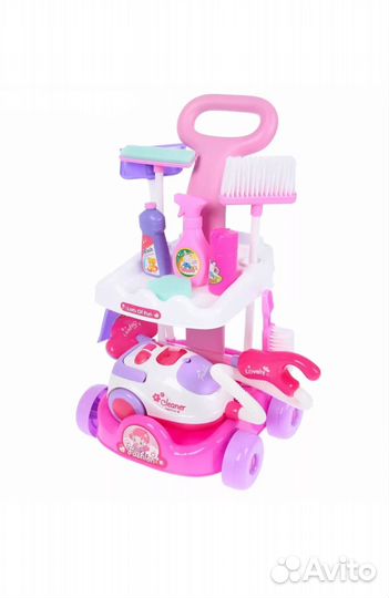 Детский игровой набор в тележке