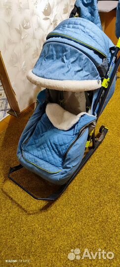 Санки коляска ника 7-3