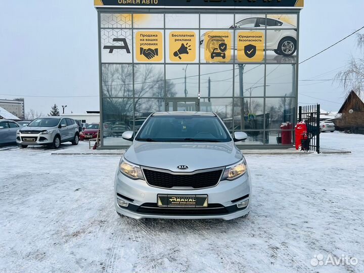 Kia Rio 1.6 AT, 2015, 88 000 км