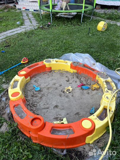 Детская песочница пластиковая