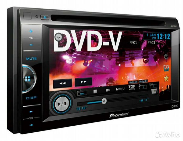 Автомагнитола Pioneer AVH-160DVD 2din
