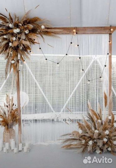 Ретро гирлянда прокат/кисея