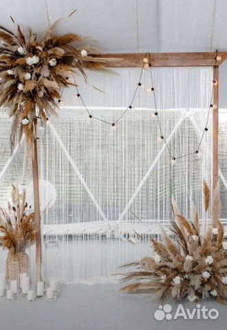 Ретро гирлянда прокат/кисея