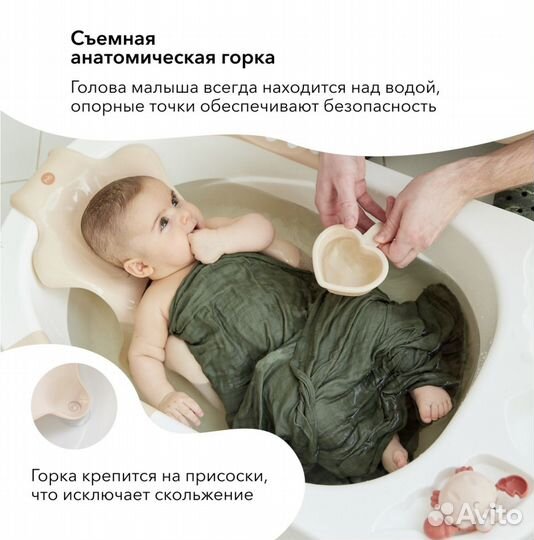 Ванночка для купания Happy baby