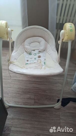 Детские электронные качели для новорожденных