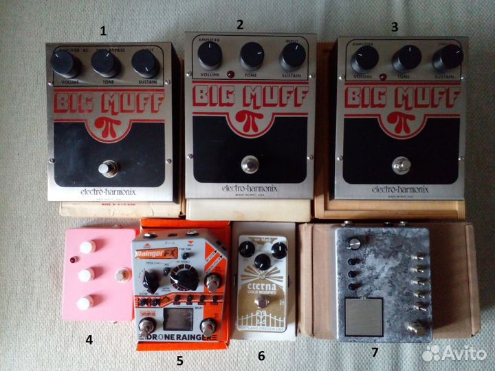 Гитарные педали эффектов