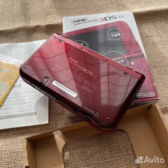 New Nintendo 3DS LL Metallic Red, Japan