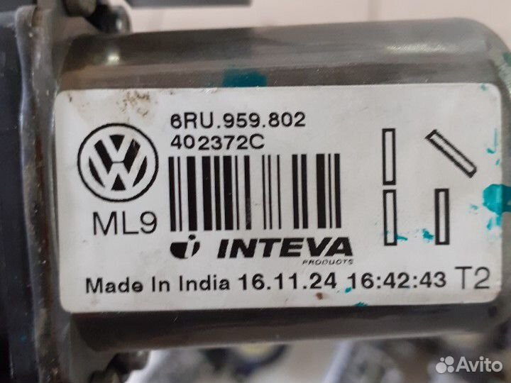 Маторчик стеклоподъемника Volkswagen Polo Поло