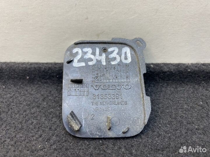 Заглушка буксировочного крюка Volvo XC90 2002-2015