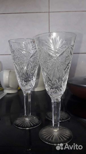 Хрусталь стекло, посуда времен СССР