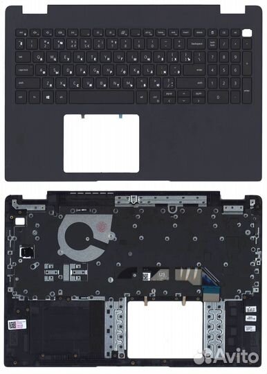 Dell Latitude 3510 черная с подсветкой топ-панель