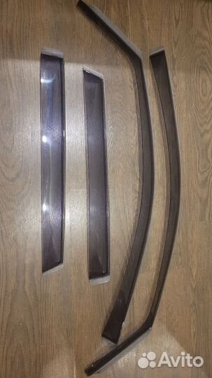 Дефлекторы окон на touareg nf