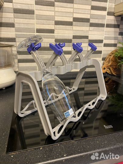 Держатель для бокалов в посудомоечную машину