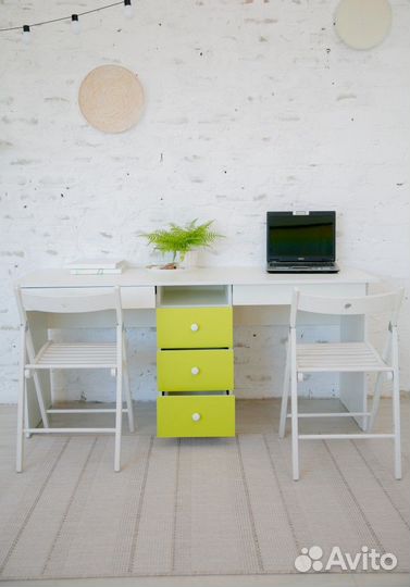 Стол письменный для двоих