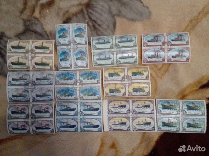 Марки. Блоки. Квартблоки ссср. Импорт
