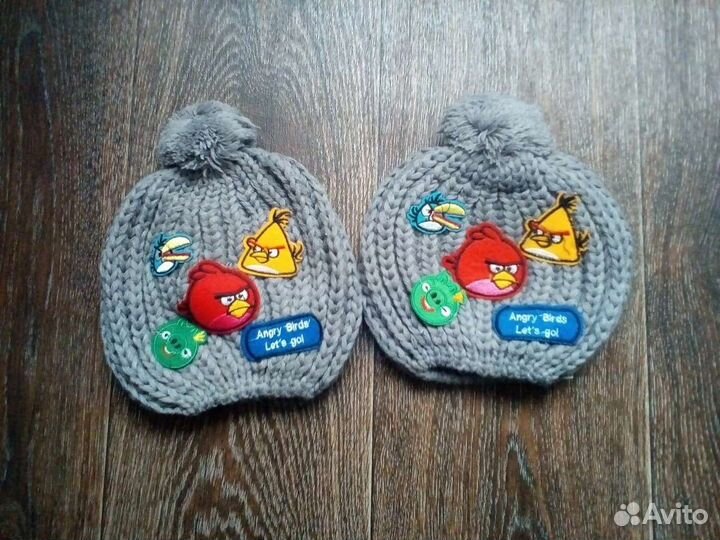 Шапка, осень-весна, 3-4г, новая