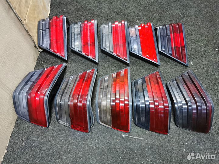 Фонари задние на Mercedes W124 рестайлинг