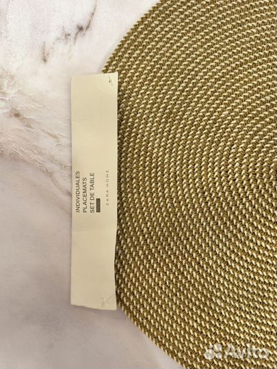 Салфетки под приборы Zara Home новые (2 шт)