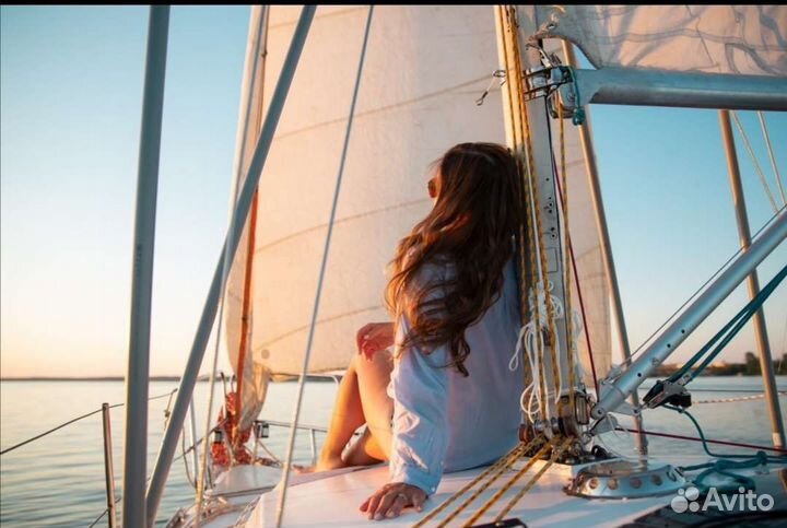 Прогулка на парусной яхте, аренда яхты,катера