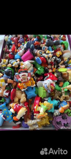 Игрушки из киндер сюрприза пакетом