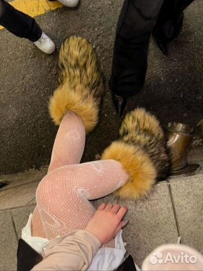 Луноходы moon boot yeti меховые realtree