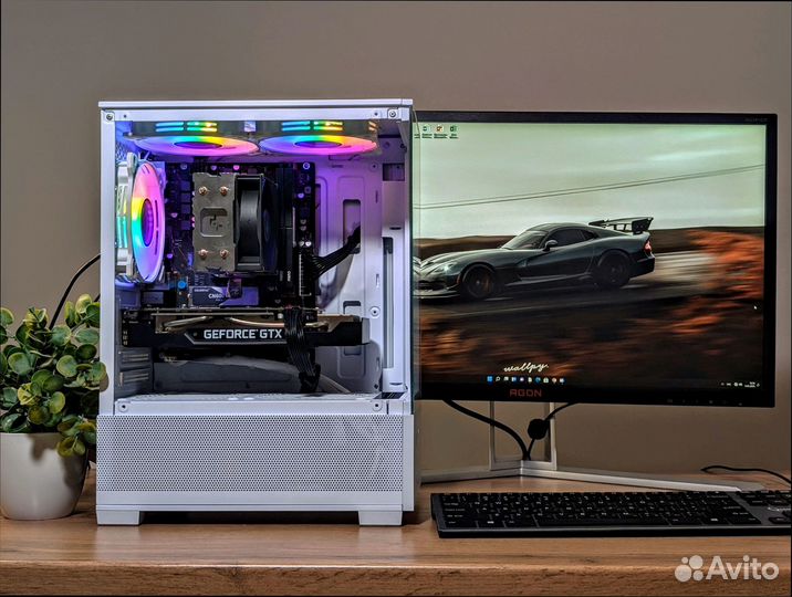 Игровой пк Ryzen 5 2600/ GTX 1660ti/ nvme
