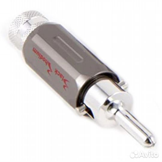 Разъем Black Rhodium Banana plug Rhodium plated 4