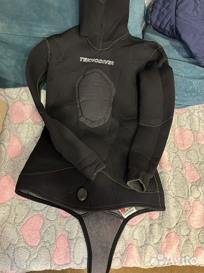 Куртка для плавания, дайвинга,теплая в идеале