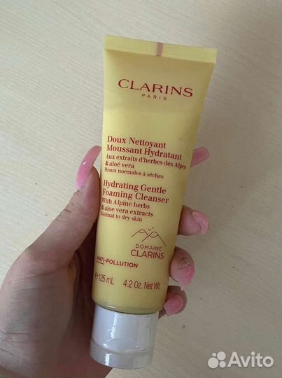 Очищающий пенящийся крем Clarins