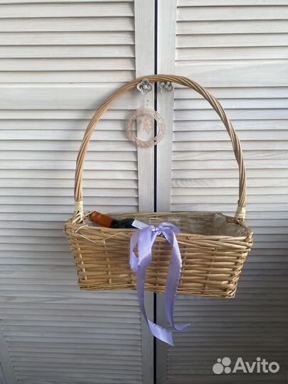 Корзина плетеная для грибов