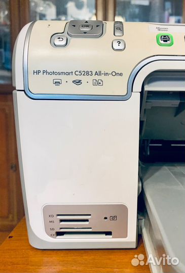 Мфу (принтер+сканер) HP PhotoSmart C5283, цв., A4