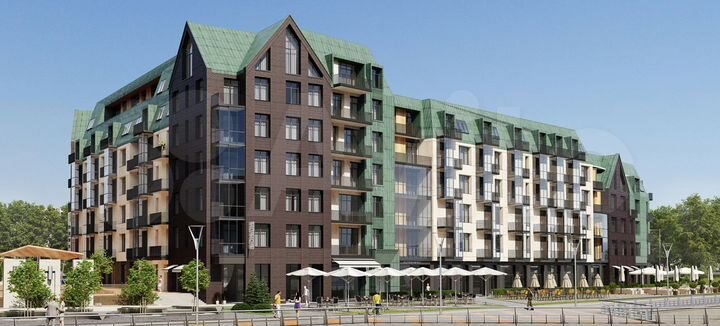 2-к. квартира, 78,9 м², 6/7 эт.